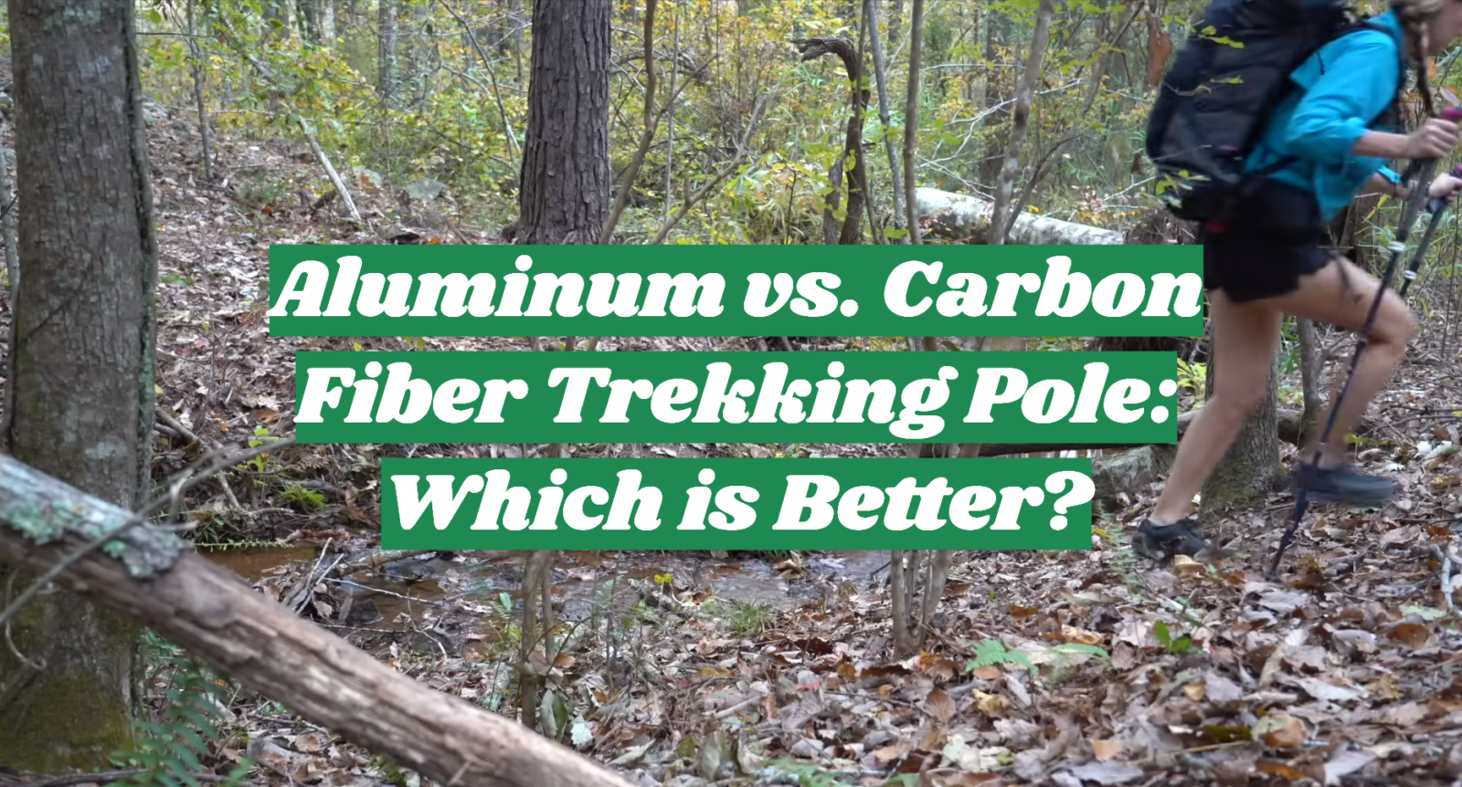 Aluminum vs. Carbon Fiber Trekking Pole: Which is Better?